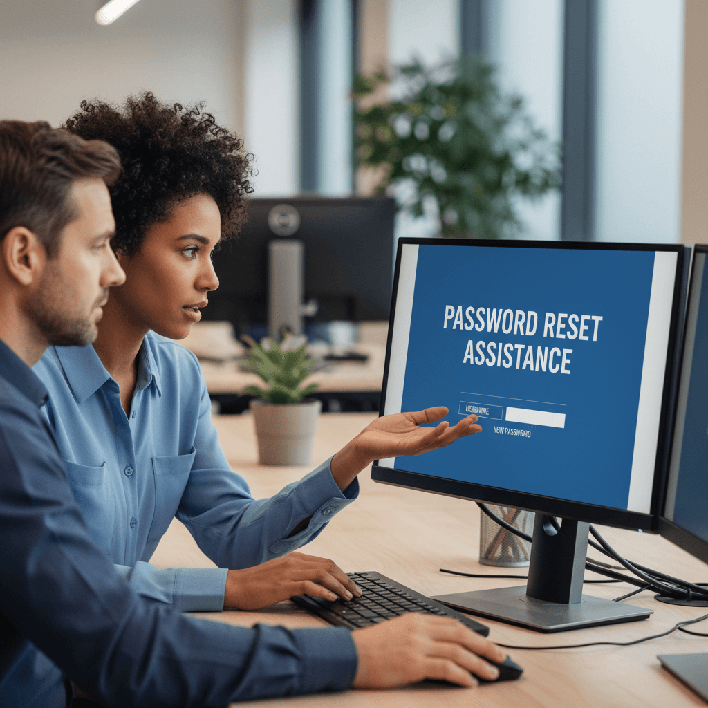 Password recovery assistance